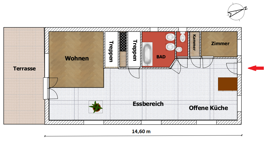 Grundriss Einfamilienhaus Dunavarsány